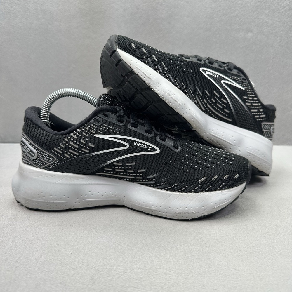 Womens Size 5.5 (B) Brooks Glycerin 20 Shoes Black / Gray Running Sneakers - Picture 5 of 8